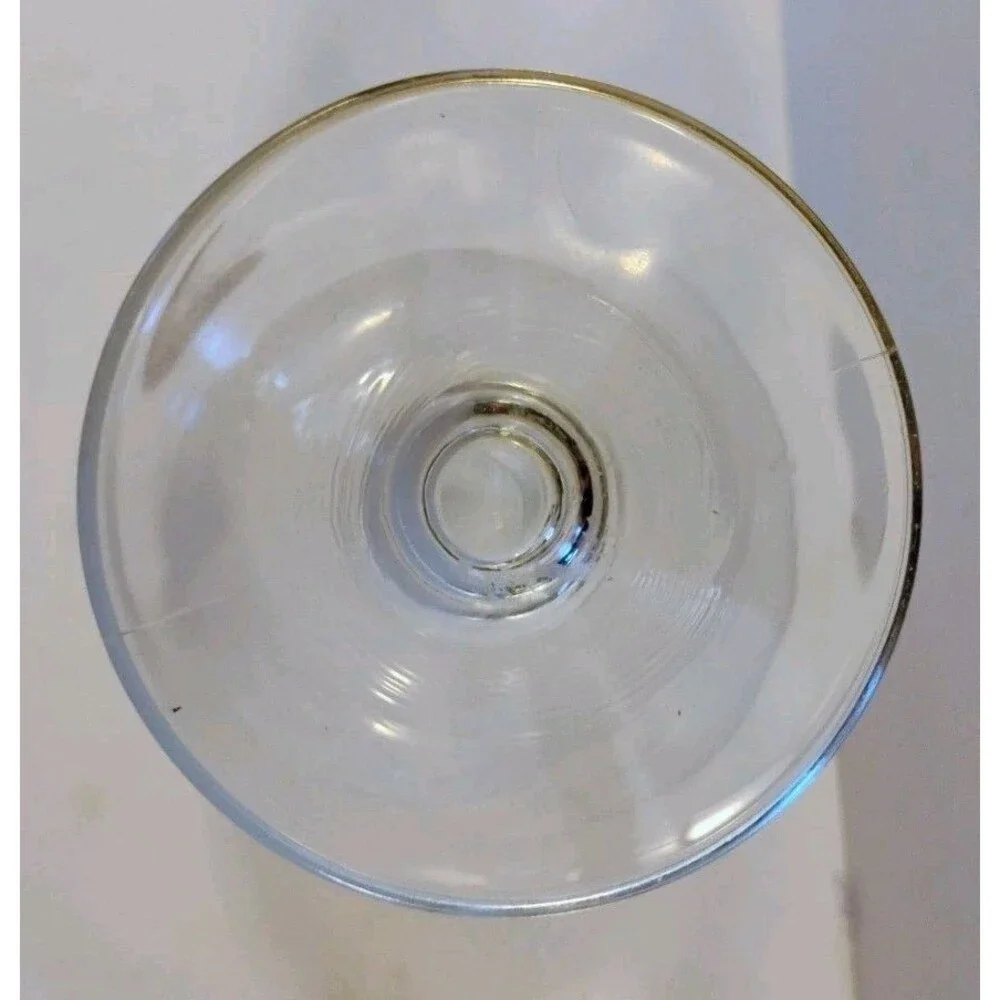 Vintage Tucher German Beer Glass Stemmed Tulip Pokal Goblet Logo Barware